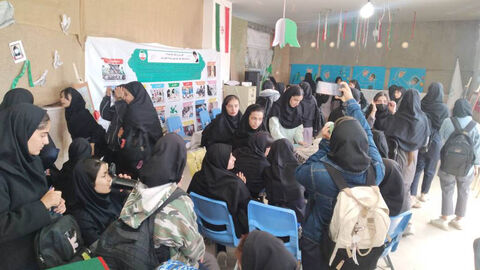 فعالیت‌های فرهنگی هنری مراکز کانون اردبیل در نمایشگاه رزمی فرهنگی «بیت‌المقدس»