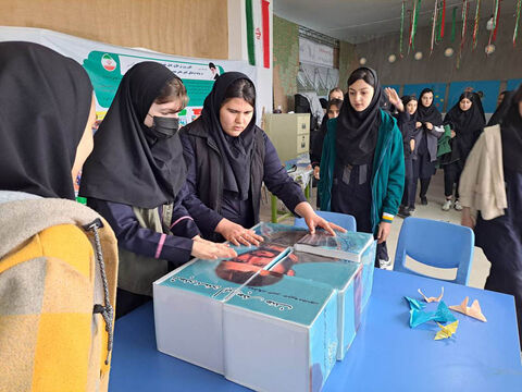 فعالیت‌های فرهنگی هنری مراکز کانون اردبیل در نمایشگاه رزمی فرهنگی «بیت‌المقدس»