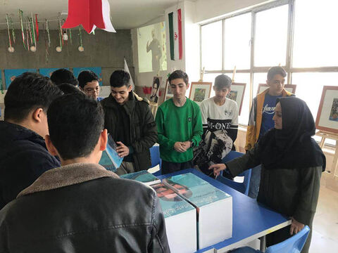 فعالیت‌های فرهنگی هنری مراکز کانون اردبیل در نمایشگاه رزمی فرهنگی «بیت‌المقدس»