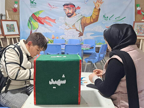 فعالیت‌های فرهنگی هنری مراکز کانون اردبیل در نمایشگاه رزمی فرهنگی «بیت‌المقدس»