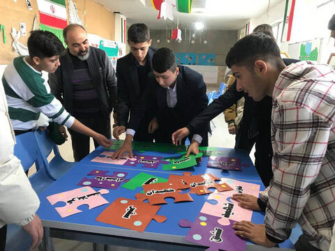 فعالیت‌های فرهنگی هنری مراکز کانون اردبیل در نمایشگاه رزمی فرهنگی «بیت‌المقدس»