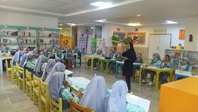 دانش آموزان مدرسه‌ی «ترنج»، مهمان مرکز شماره ۳  کانون کرج