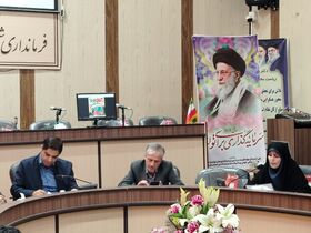 برگزاری جلسه هماهنگی برنامه‌های هفته ملی کودک  در فرمانداری گناباد