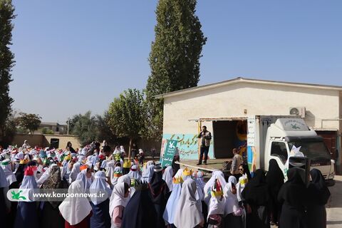 ۲ آسمان‌نمای سیار و بادی در کانون پرورش فکری گلستان افتتاح شد