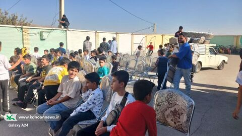 گزارش تصویری روز اول و دوم تماشاخانه سیار نمایشی در استان زنجان