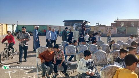 گزارش تصویری روز اول و دوم تماشاخانه سیار نمایشی در استان زنجان
