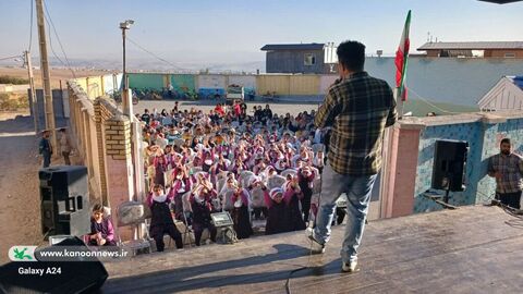 گزارش تصویری روز اول و دوم تماشاخانه سیار نمایشی در استان زنجان