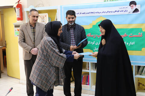 نشست خبری مدیرکل کانون استان اردبیل با اصحاب رسانه