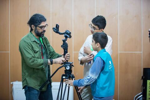 پنجمین روز گردهمایی فیلم‌سازان نوجوان اصفهان به روایت تصویر
