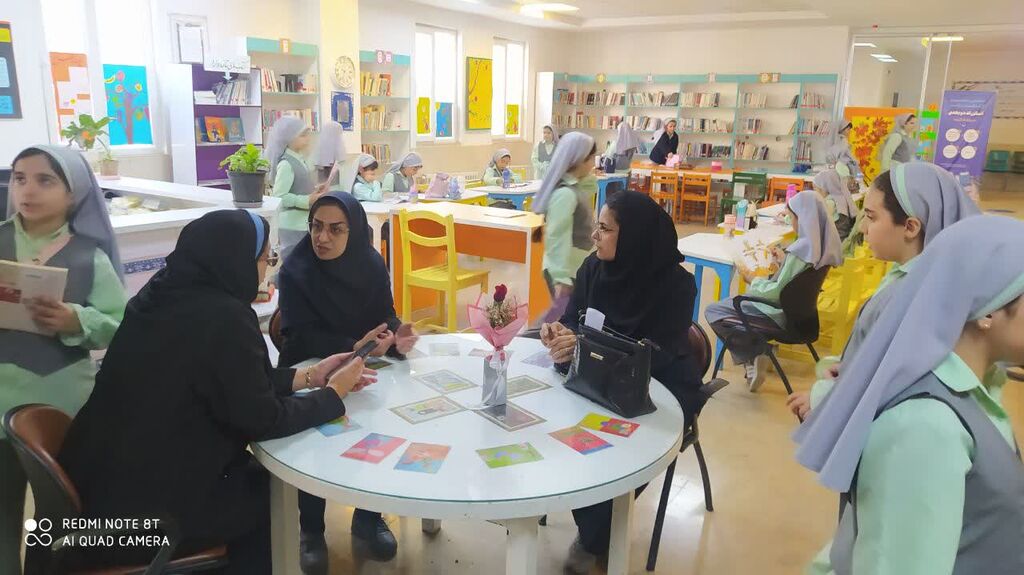 دانش آموزان مدرسه‌ی «ترنج»، مهمان مرکز شماره ۳  کانون کرج
