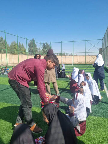 پیک امید کانون اردبیل روزی پر از شادی برای دانش‌آموزان روستای جبه‌دار رقم زد