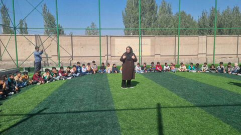 پیک امید کانون اردبیل روزی پر از شادی برای دانش‌آموزان روستای جبه‌دار رقم زد