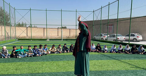 پیک امید کانون اردبیل روزی پر از شادی برای دانش‌آموزان روستای جبه‌دار رقم زد