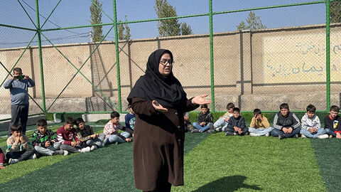 پیک امید کانون اردبیل روزی پر از شادی برای دانش‌آموزان روستای جبه‌دار رقم زد