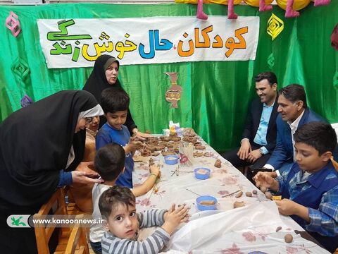 نمایشگاه‌ هفته ملی کودک در گلستان افتتاح شد