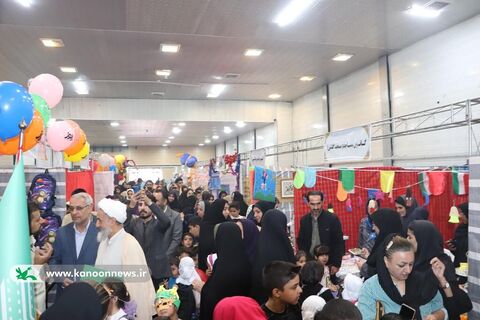 نمایشگاه‌ هفته ملی کودک در گلستان افتتاح شد