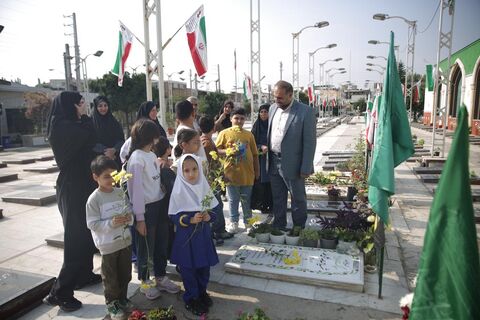 کاروان شاد پیمایی ستاد هفته ملی کودک در ساری