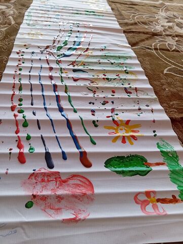 مرکز سیریک ،برنامه های متنوع فرهنگی و هنری در مدرسه کودکان استثنایی برگزار کرد