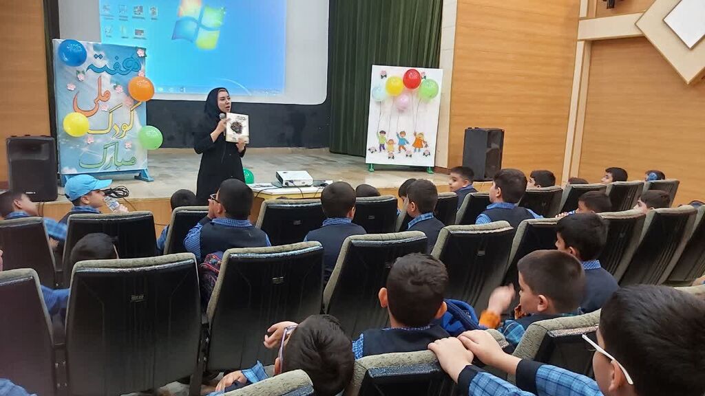 مراکز کانون البرز به استقبال هفته‌ی ملی کودک رفتند