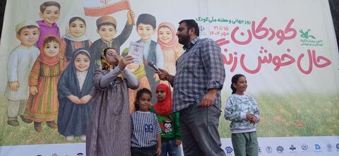 جشن هفته ملی کودک در آرامگاه بوعلی
