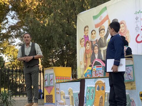 جشن هفته ملی کودک در آرامگاه بوعلی