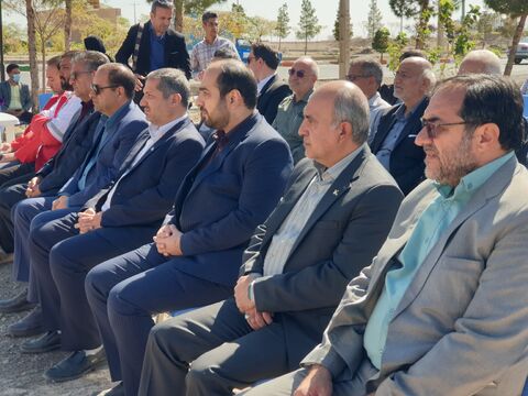گزارش تصویری مراسم کلنگ‌زنی مرکز فرهنگی شماره 4 سبزوار