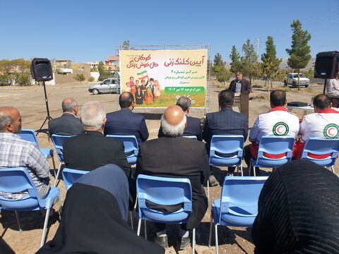 گزارش تصویری مراسم کلنگ‌زنی مرکز فرهنگی شماره 4 سبزوار