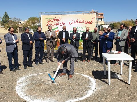 گزارش تصویری مراسم کلنگ‌زنی مرکز فرهنگی شماره 4 سبزوار