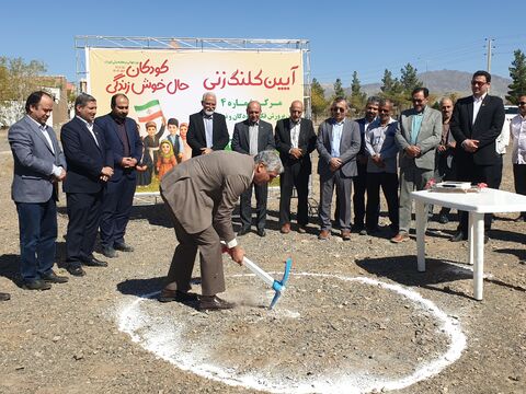 گزارش تصویری مراسم کلنگ‌زنی مرکز فرهنگی شماره 4 سبزوار