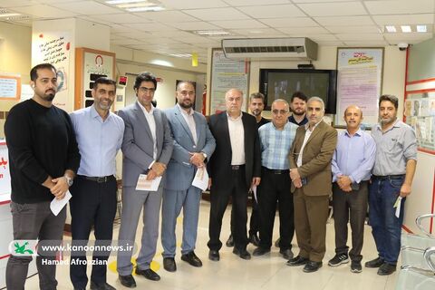 اهدای خون کارکنان کانون پرورش فکری مازندران به مناسبت روز جهانی کودک