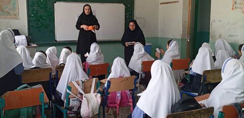 برنامه‌های پیک امید کانون استان اردبیل در روستای گوشلو اجرا شد