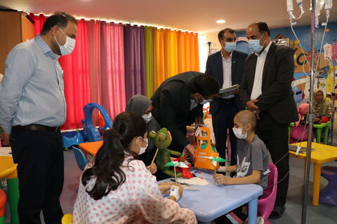 خلق خاطراتی ماندگار برای کودکان تحت درمان