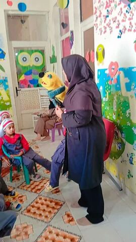 گرامیداشت هفته ملی کودک  در مرکز هرمز