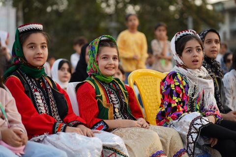 حال خوش کودکان گرگانی در جشن بزرگ روز جهانی کودک با حضور مل‌مل
