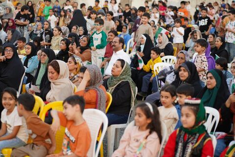 حال خوش کودکان گرگانی در جشن بزرگ روز جهانی کودک با حضور مل‌مل