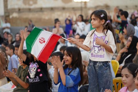 حال خوش کودکان گرگانی در جشن بزرگ روز جهانی کودک با حضور مل‌مل