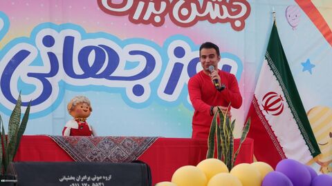 حال خوش کودکان گرگانی در جشن بزرگ روز جهانی کودک با حضور مل‌مل