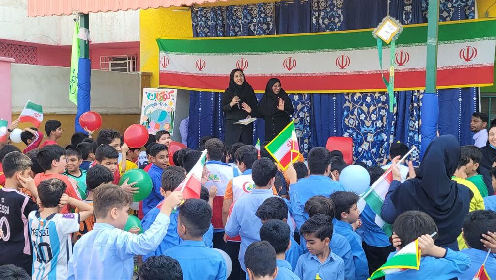 زنگ هفته ملی کودک در مدرسه شهید میلان صابر نواخته شد