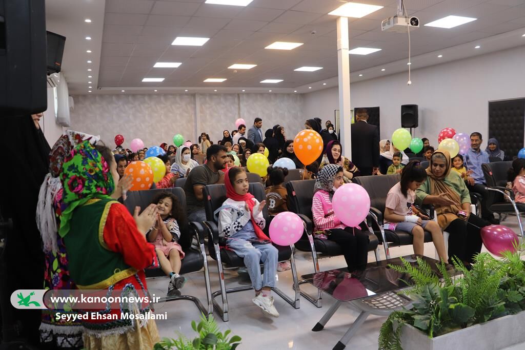 حضور ‌مل‌مل و شور و نشاط کودکان طالقانی گرگان