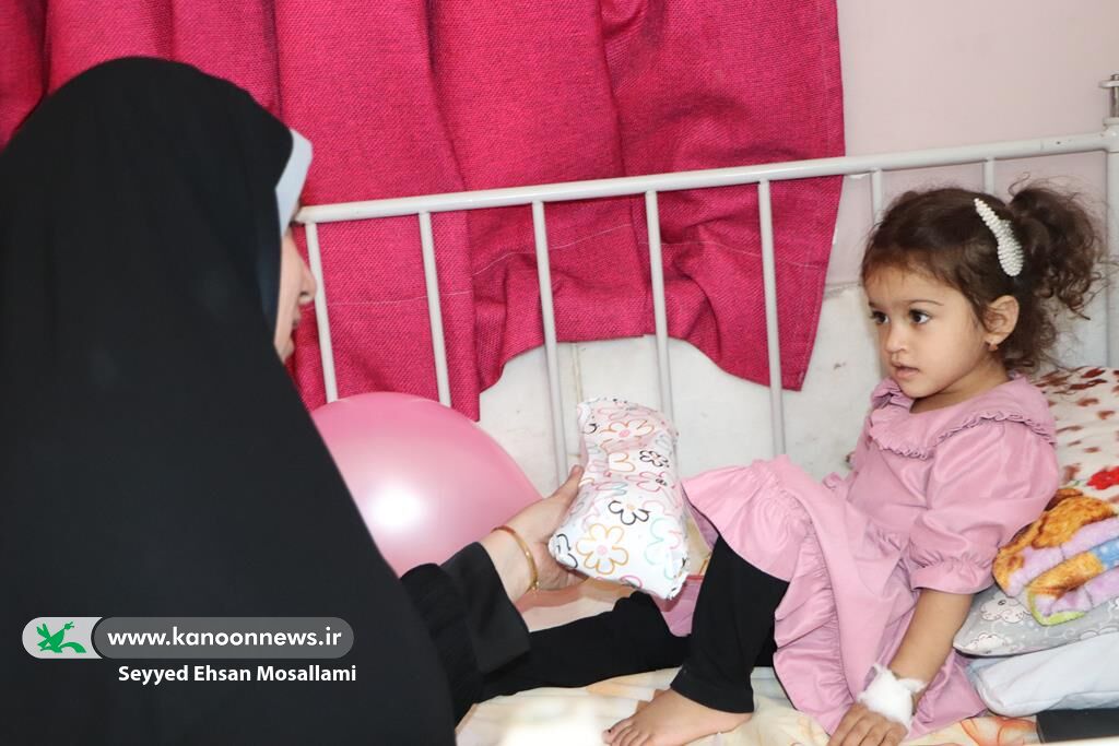 حضور ‌مل‌مل و شور و نشاط کودکان طالقانی گرگان