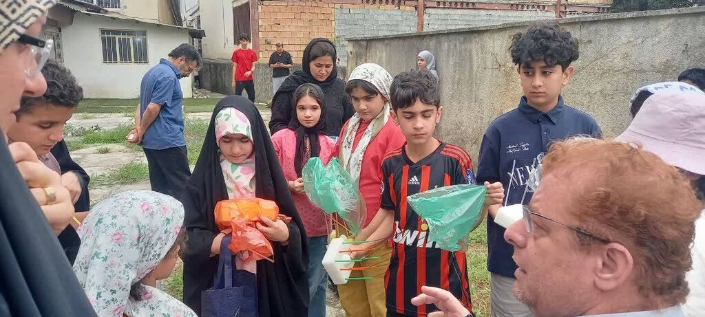 کودکان نوشهری خلاقیت را به مدار فضا بردند