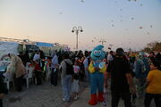 گزارش خبری از جشن پرواز بادبادک ها در بوشهر