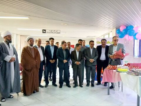 عیادت از کودکان بیمار کاشمر همزمان با هفته ملی کودک با کودکان