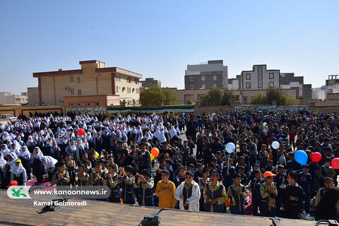 تماشاخانه سیار کانون در ازنا - لرستان
