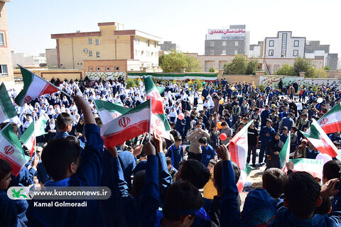 تماشاخانه سیار کانون در ازنا - لرستان