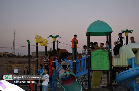 تماشاخانه سیار کانون در شاپور آباد-لرستان