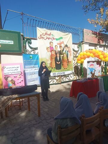 کاشت نهال با یاد «نام‌آوران قوچان» همزمان با هفته ملی کودک