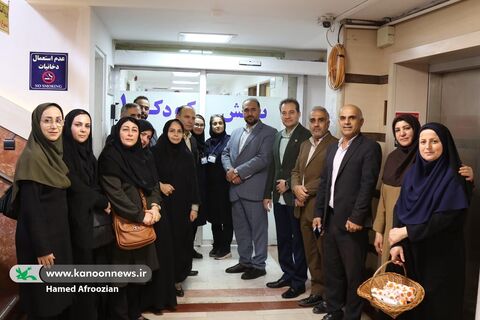 عیادت از کودکان بیمار در سومین روز هفته ملی کودک