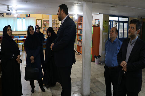 بازدید معاون توسعه و منابع کانون از مراکز کانون گیلان