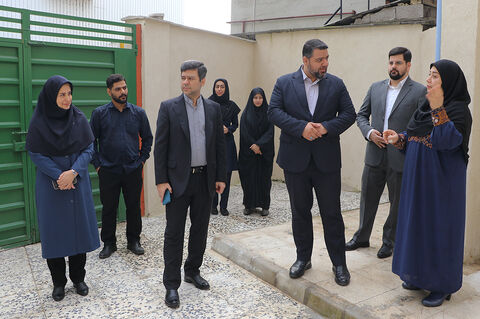 بازدید معاون توسعه و منابع کانون از مراکز کانون گیلان